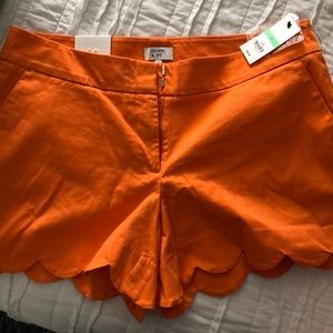 crown & ivy Shorts - Orange Crown and Ivy shorts crown & ivy Shorts - Orange Crown and Ivy shorts